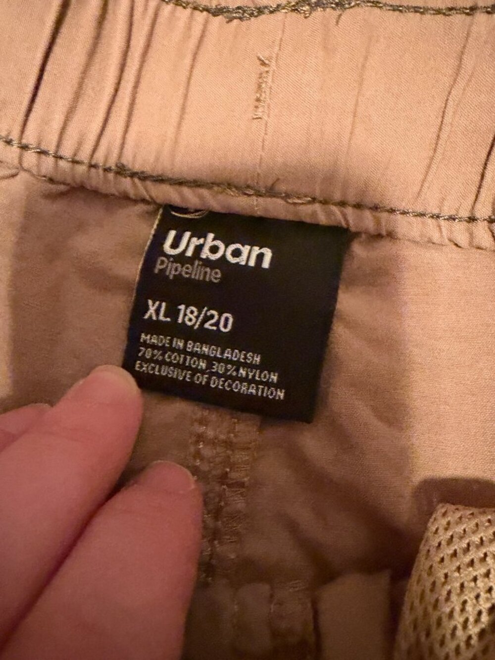 Urban Pipeline khaki shorts - Picture 2 of 4